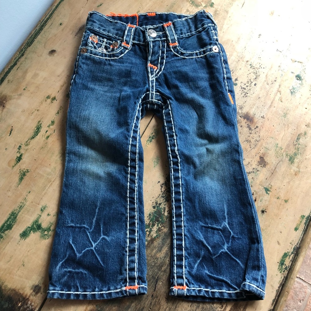 Kids True Religion Jeans Size 2 Billy Super T